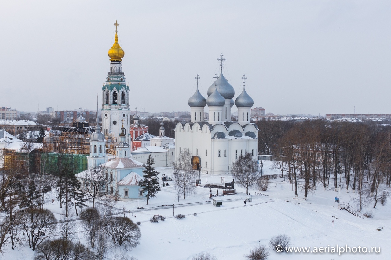 храмы вологды зимой